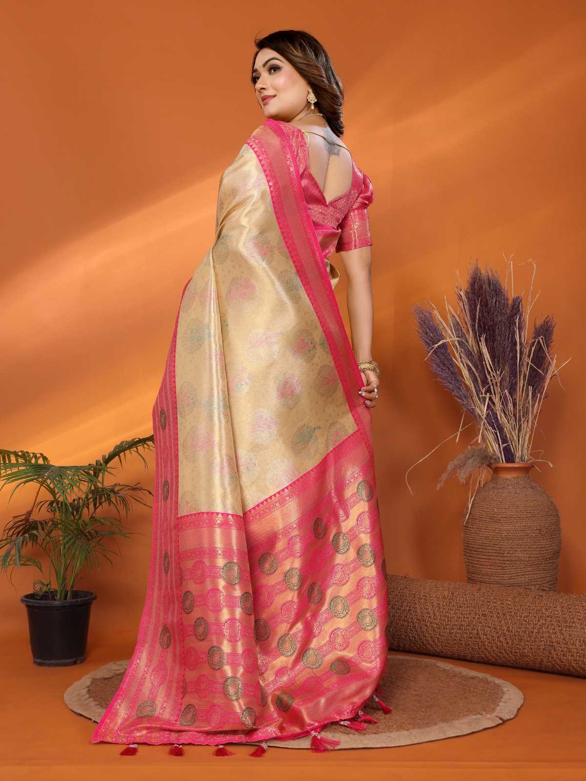 Tissue Silk Designer Saree