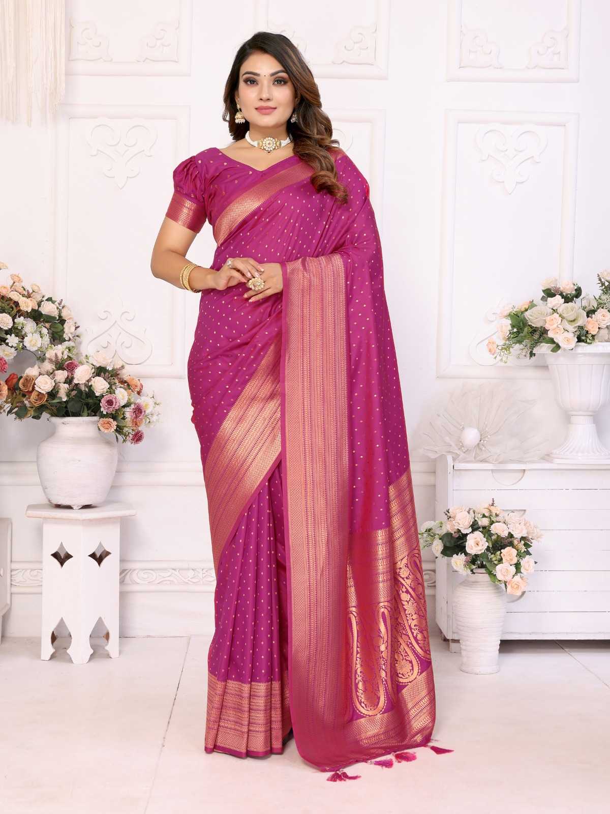 Sudarshna Soft Silk Butta Saree