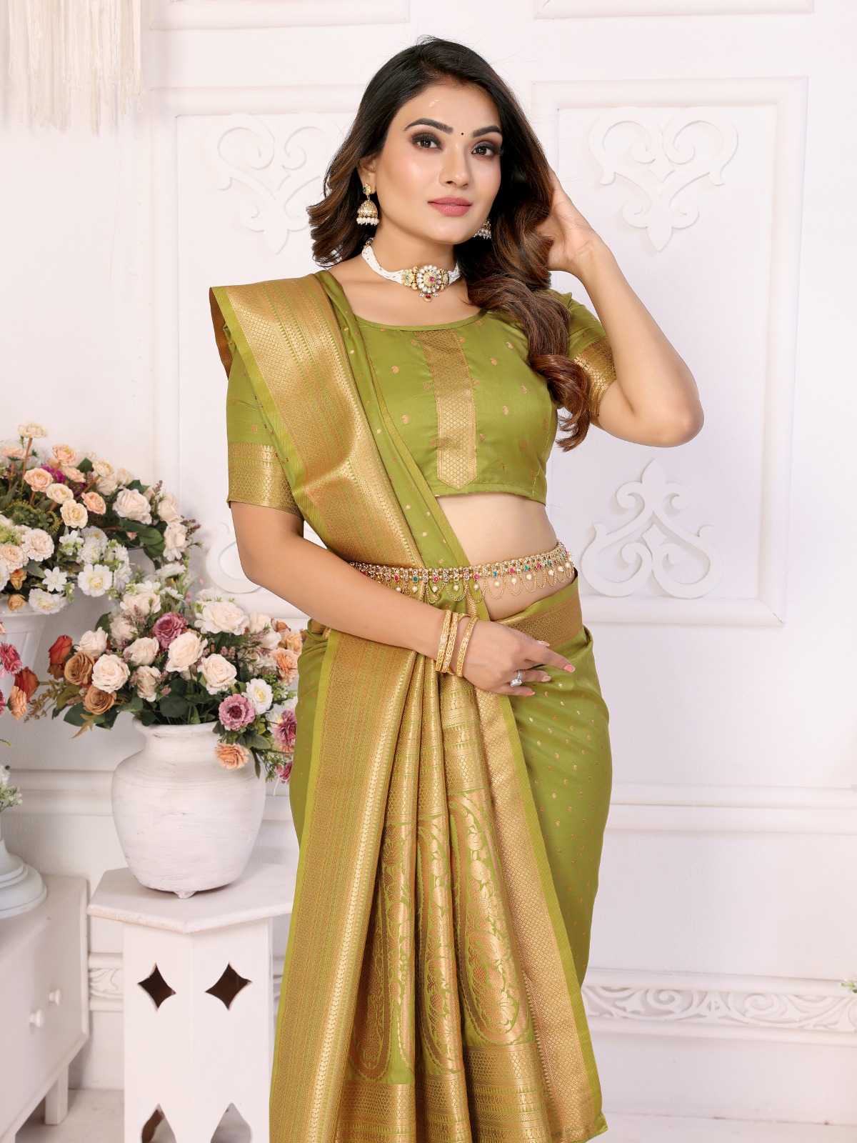 Sudarshna Soft Silk Butta Saree