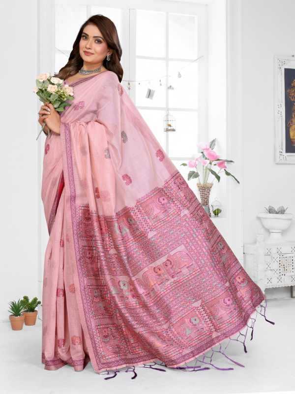 Suman Cotton Jacquard Saree