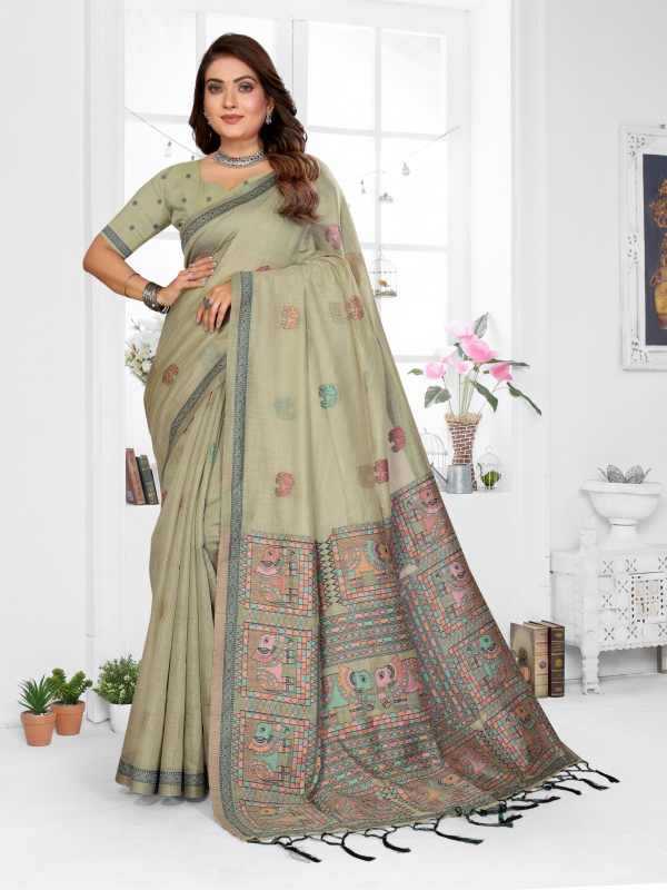 Suman Cotton Jacquard Saree