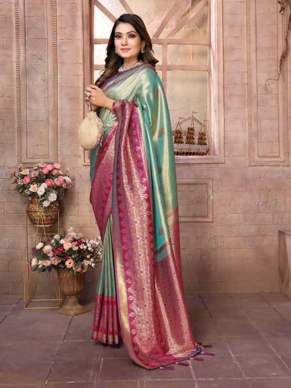 Sundari Banarasi Soft Silk Designer Saree