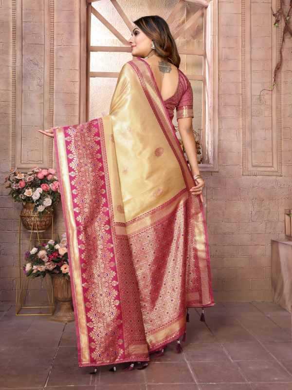 Sundari Banarasi Soft Silk Designer Saree