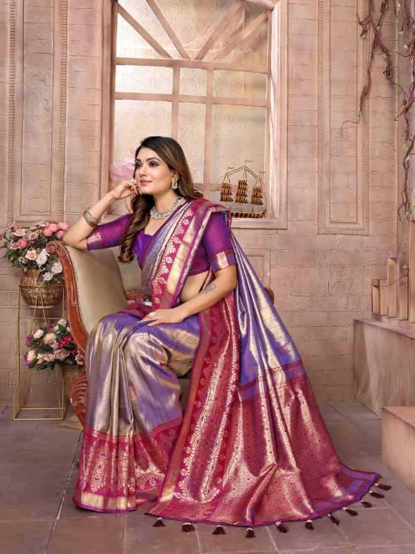 Sundari Banarasi Soft Silk Designer Saree