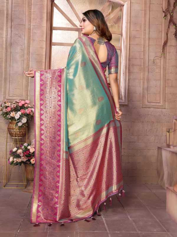 Tissue Silk Designer Saree