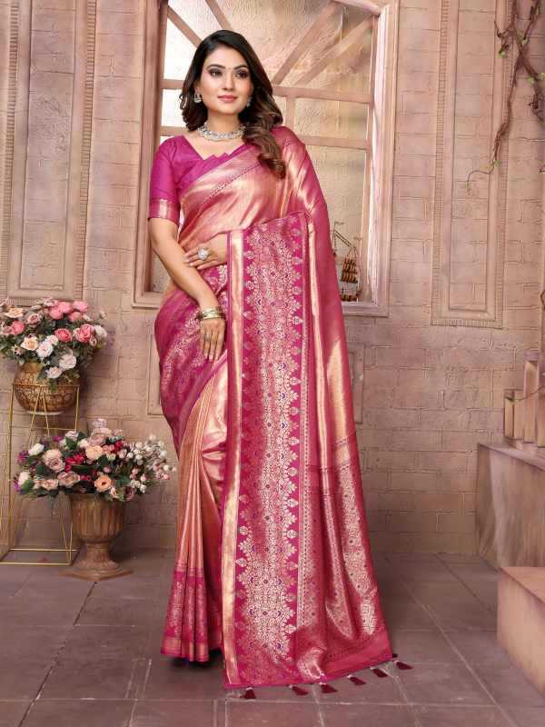 Tissue Silk Designer Saree