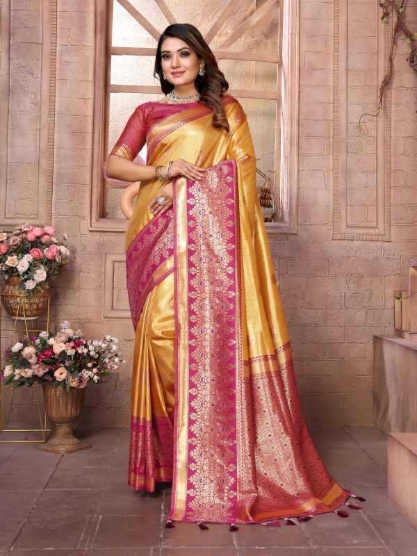 Tissue Silk Designer Saree