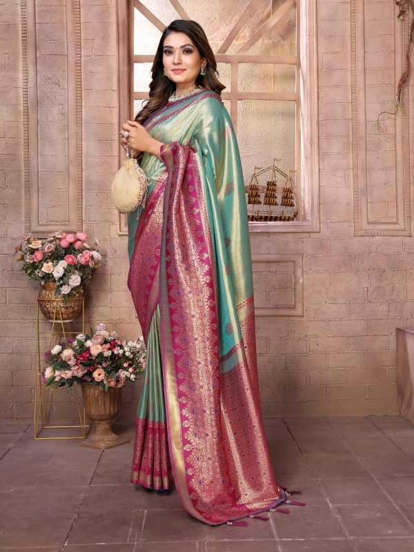 Tissue Silk Designer Saree