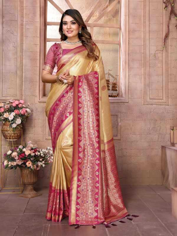 Tissue Silk Designer Saree