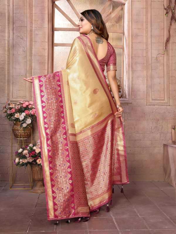 Tissue Silk Designer Saree