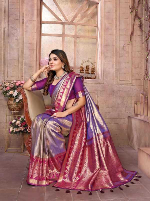 Tissue Silk Designer Saree
