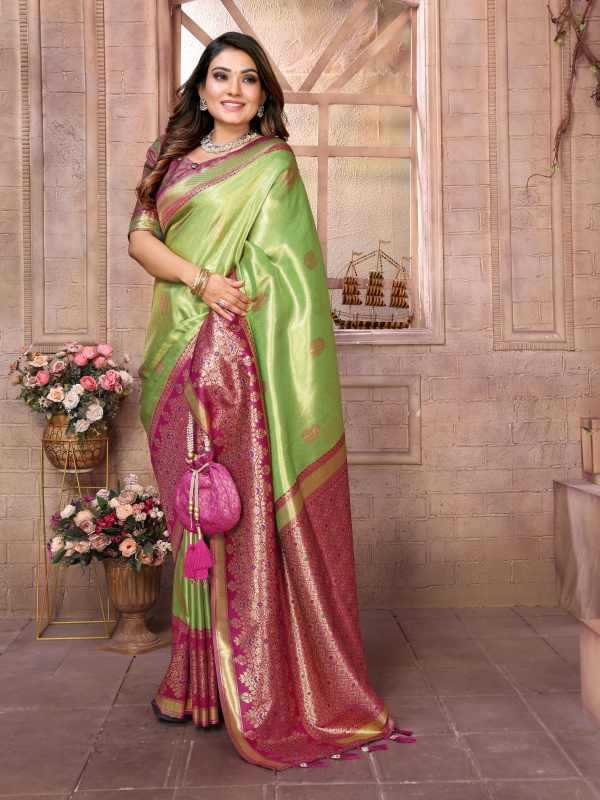 Tissue Silk Designer Saree