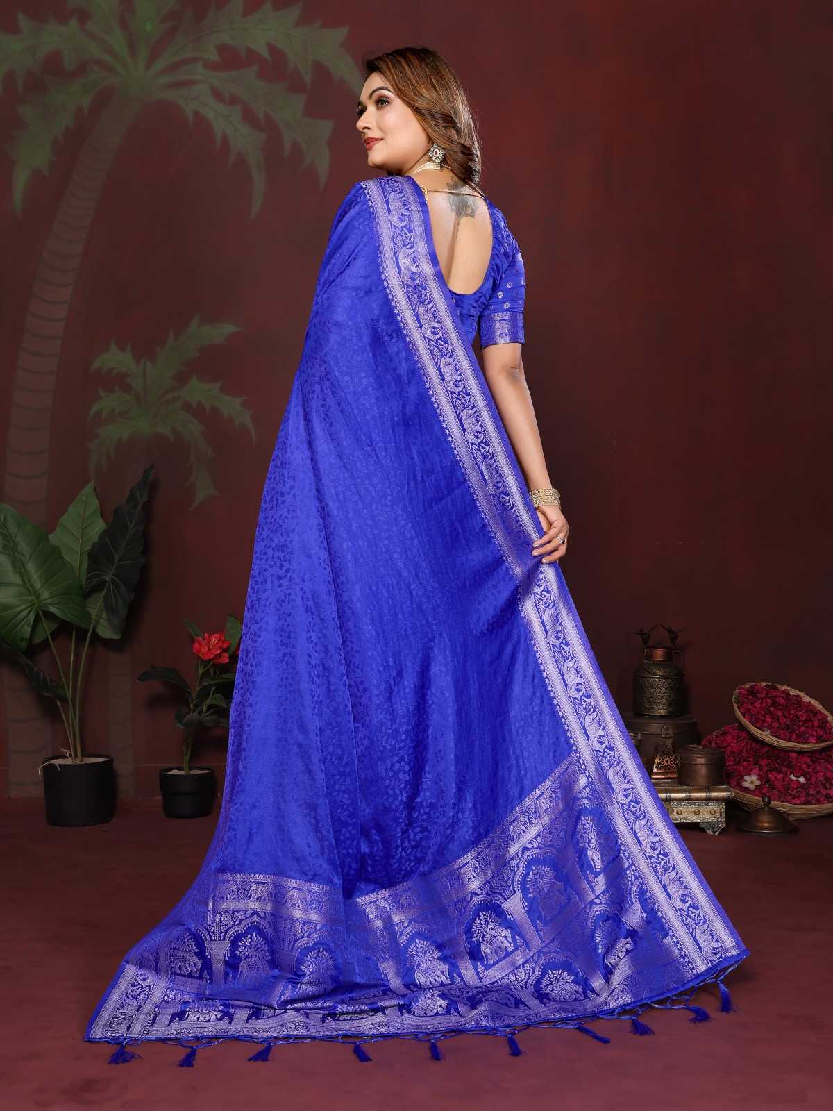 Satin Silk Designer Saree