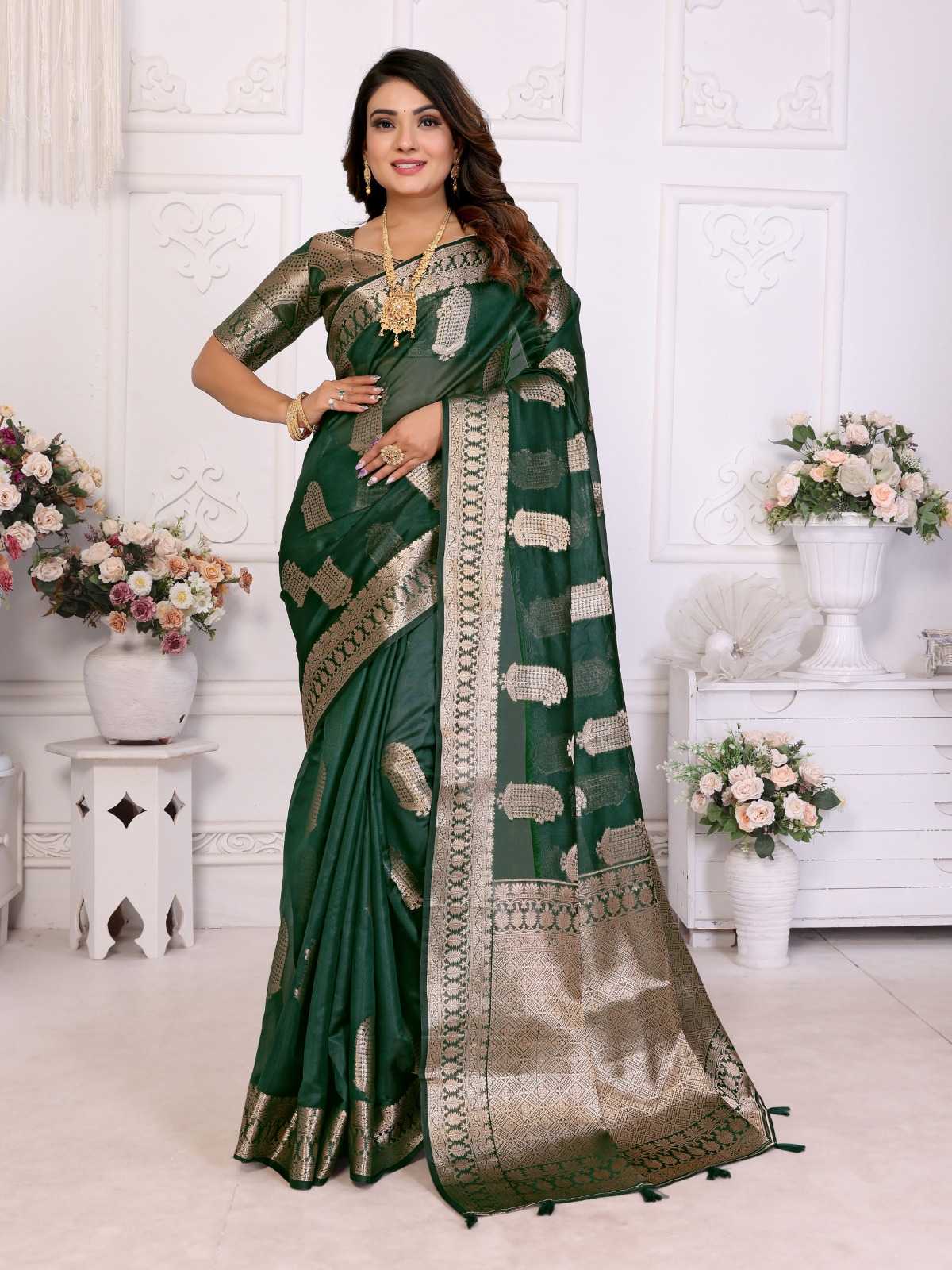 Vanshika Organza Silk Designer Saree