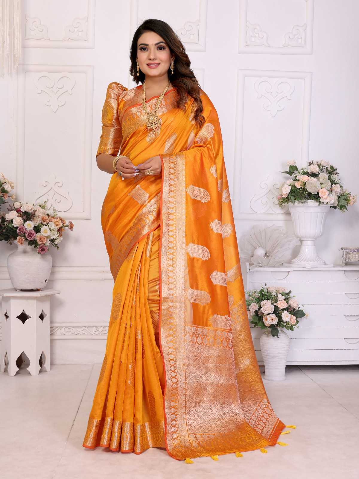 Vanshika Organza Silk Designer Saree