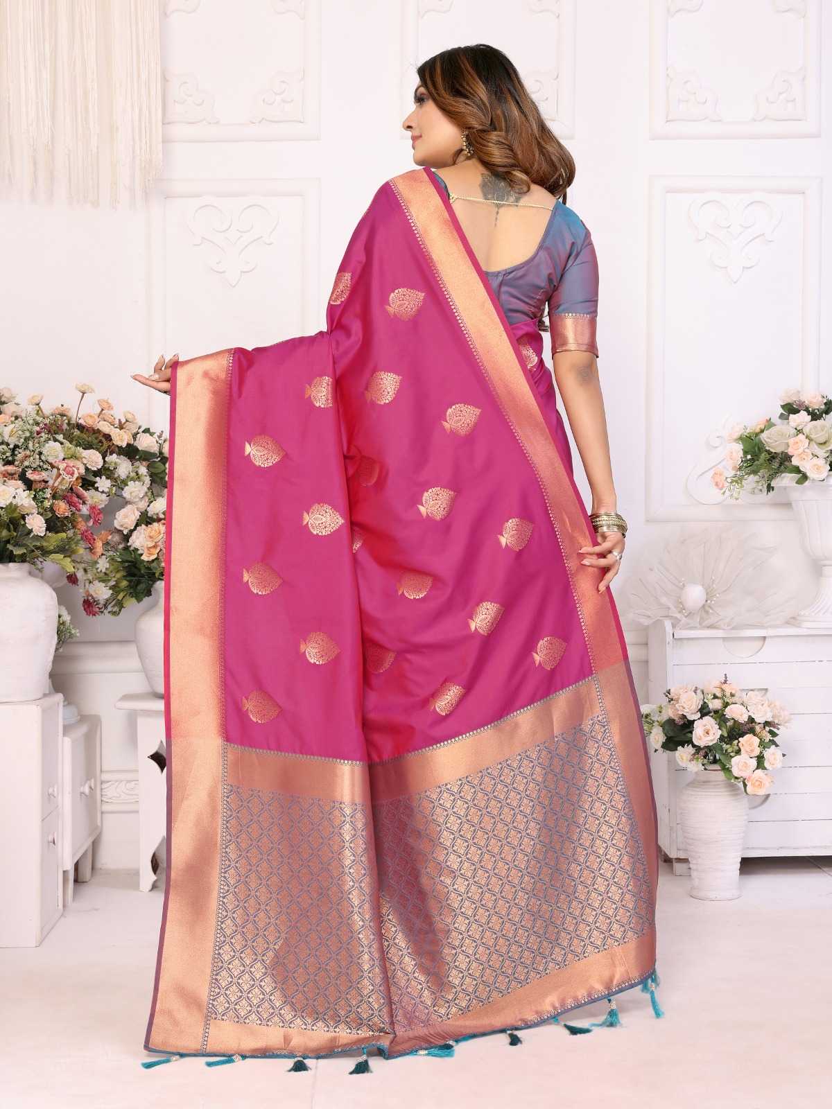 Vardhman Soft Silk Designer Saree