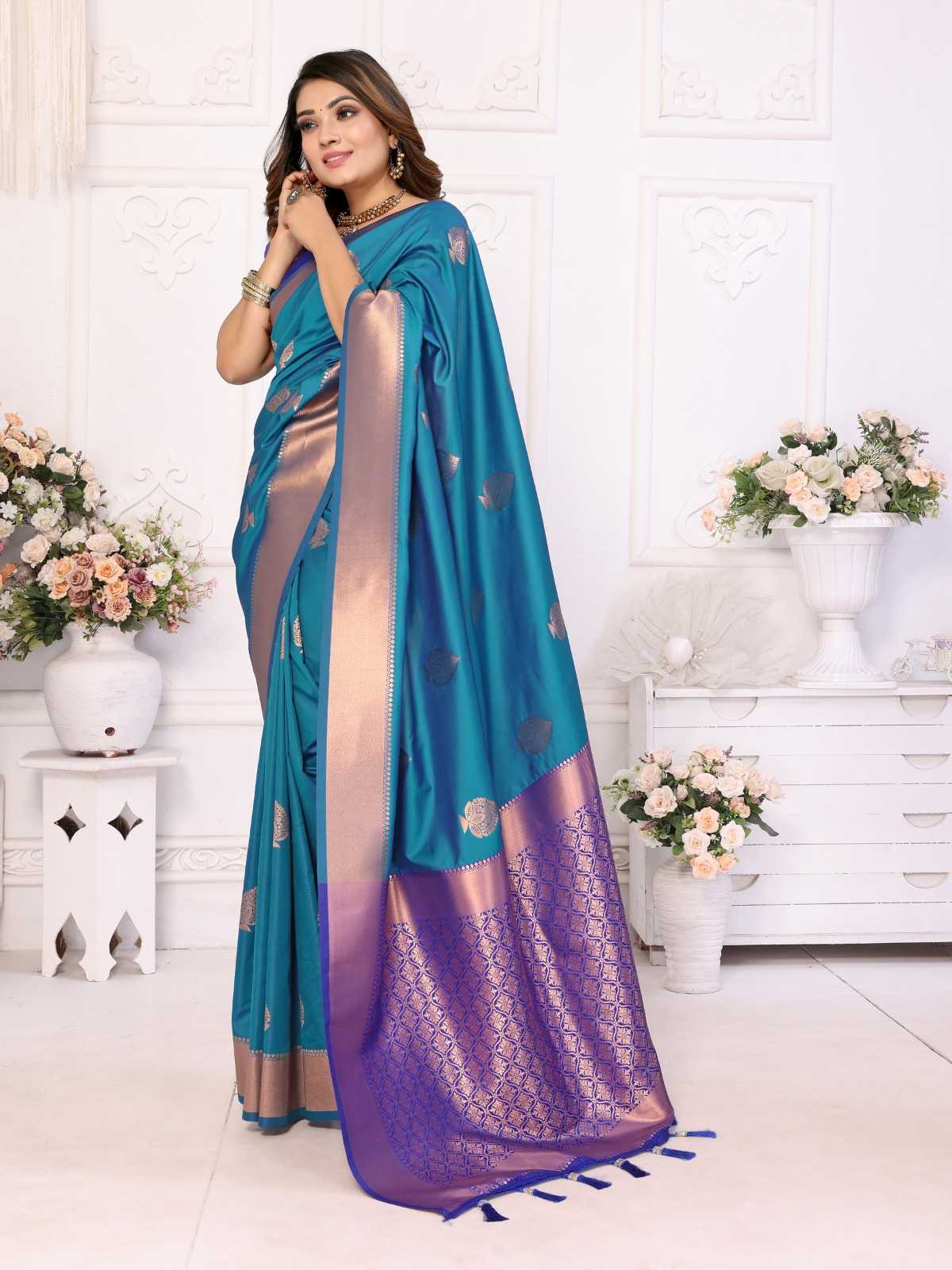 Vardhman Soft Silk Designer Saree