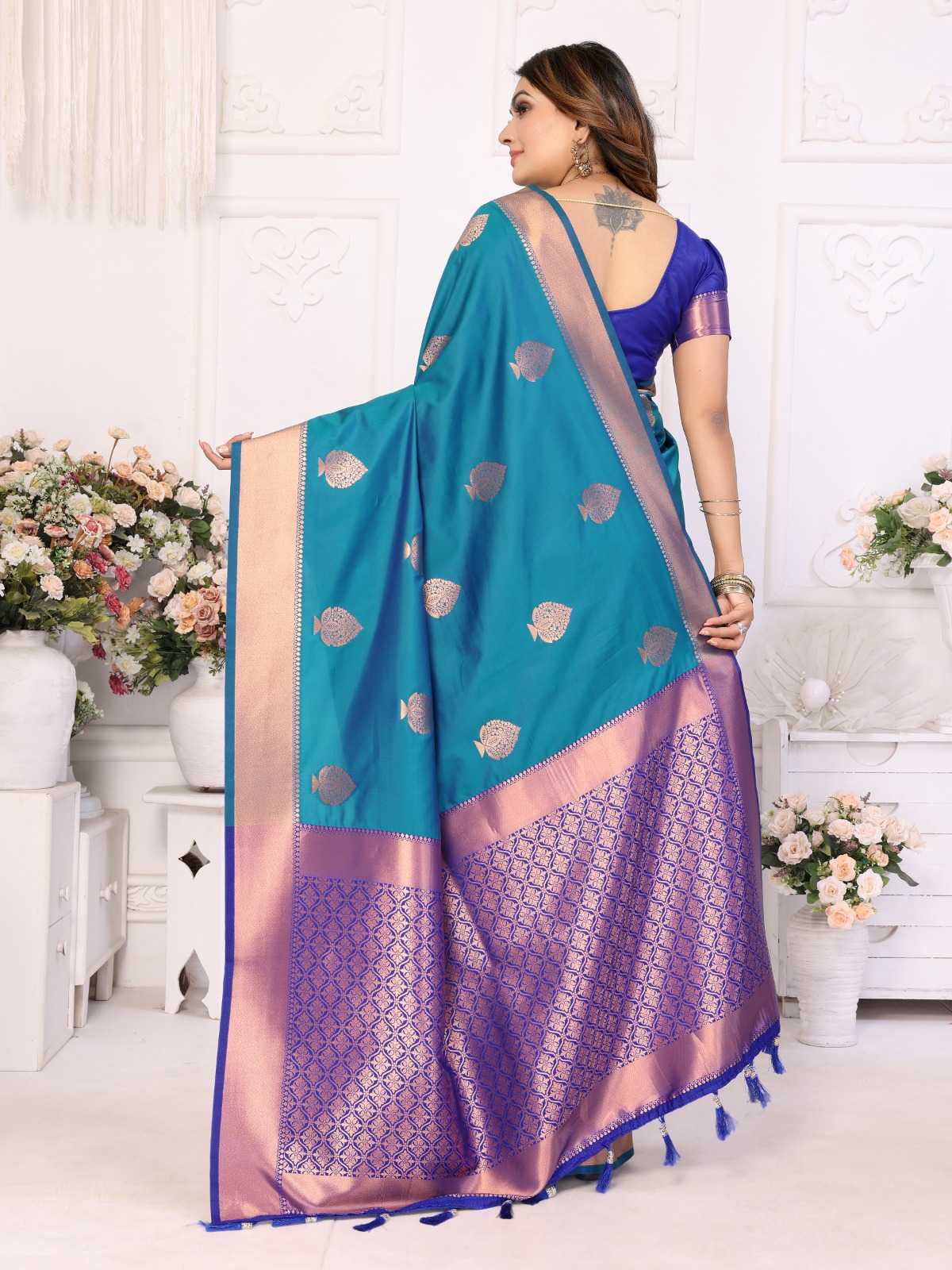 Vardhman Soft Silk Designer Saree