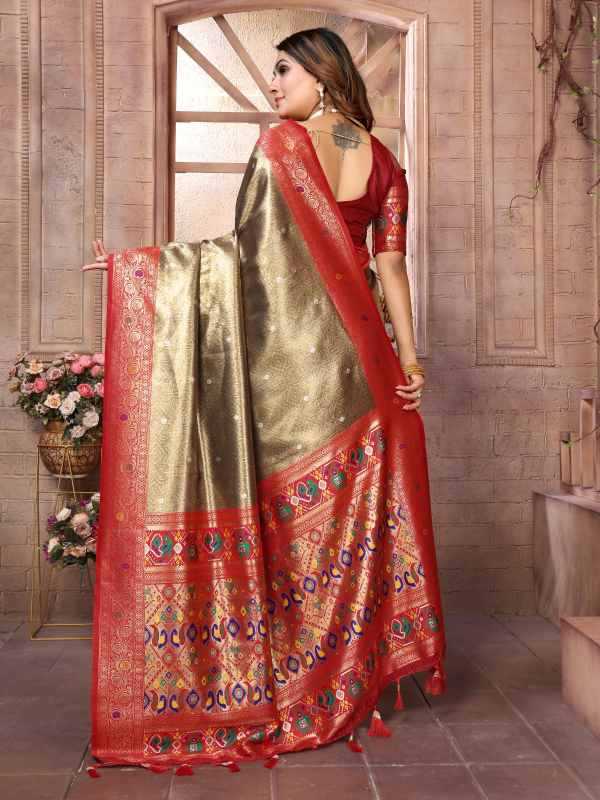 Vimla Tissue Silk Designer Saree