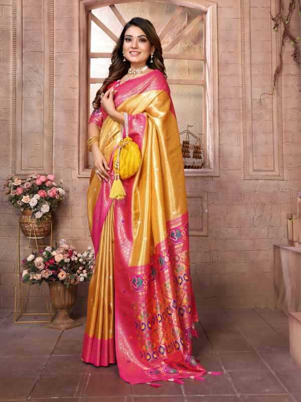 Vimla Tissue Silk Designer Saree