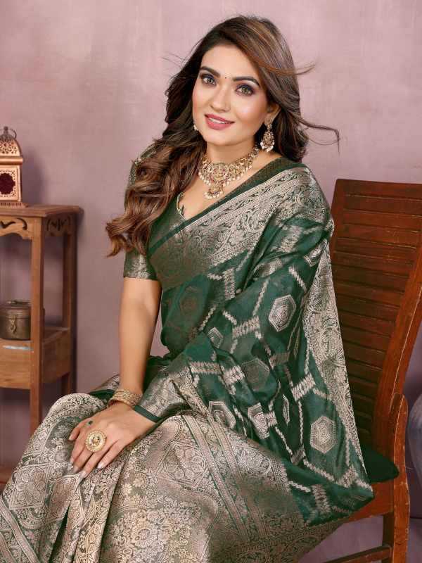 Zariya Organza Designer Saree