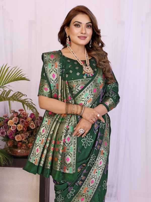 Zumkha Dola Silk Designer Saree