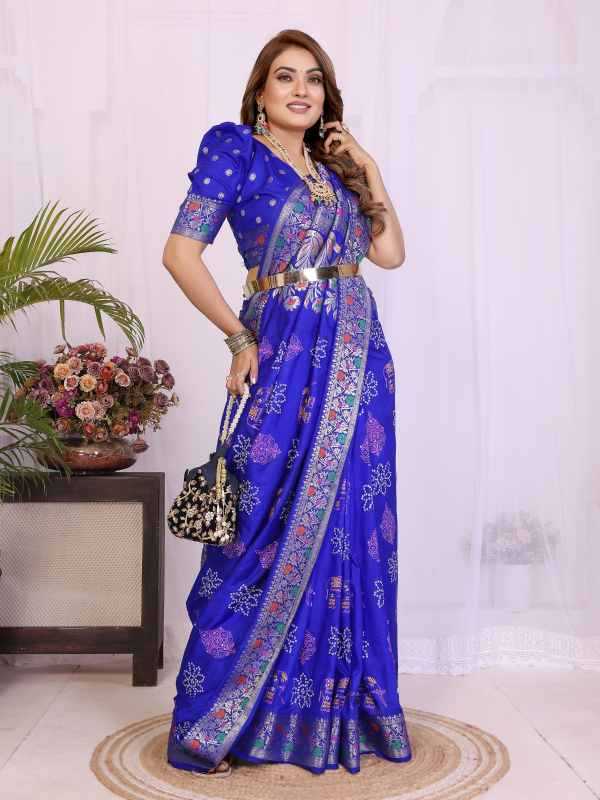 Zumkha Dola Silk Designer Saree