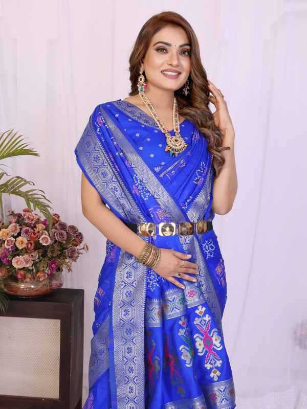Zumkha Dola Silk Designer Saree