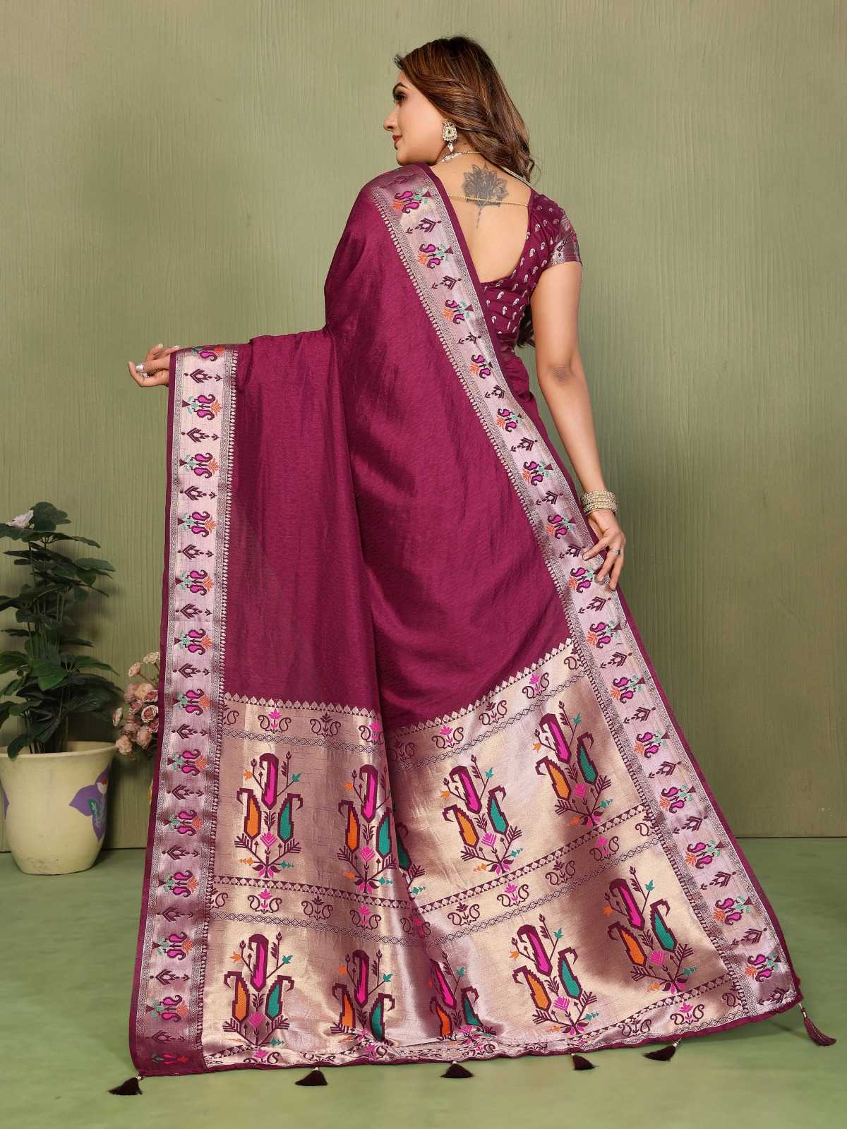 Zumkha Silk Designer Saree