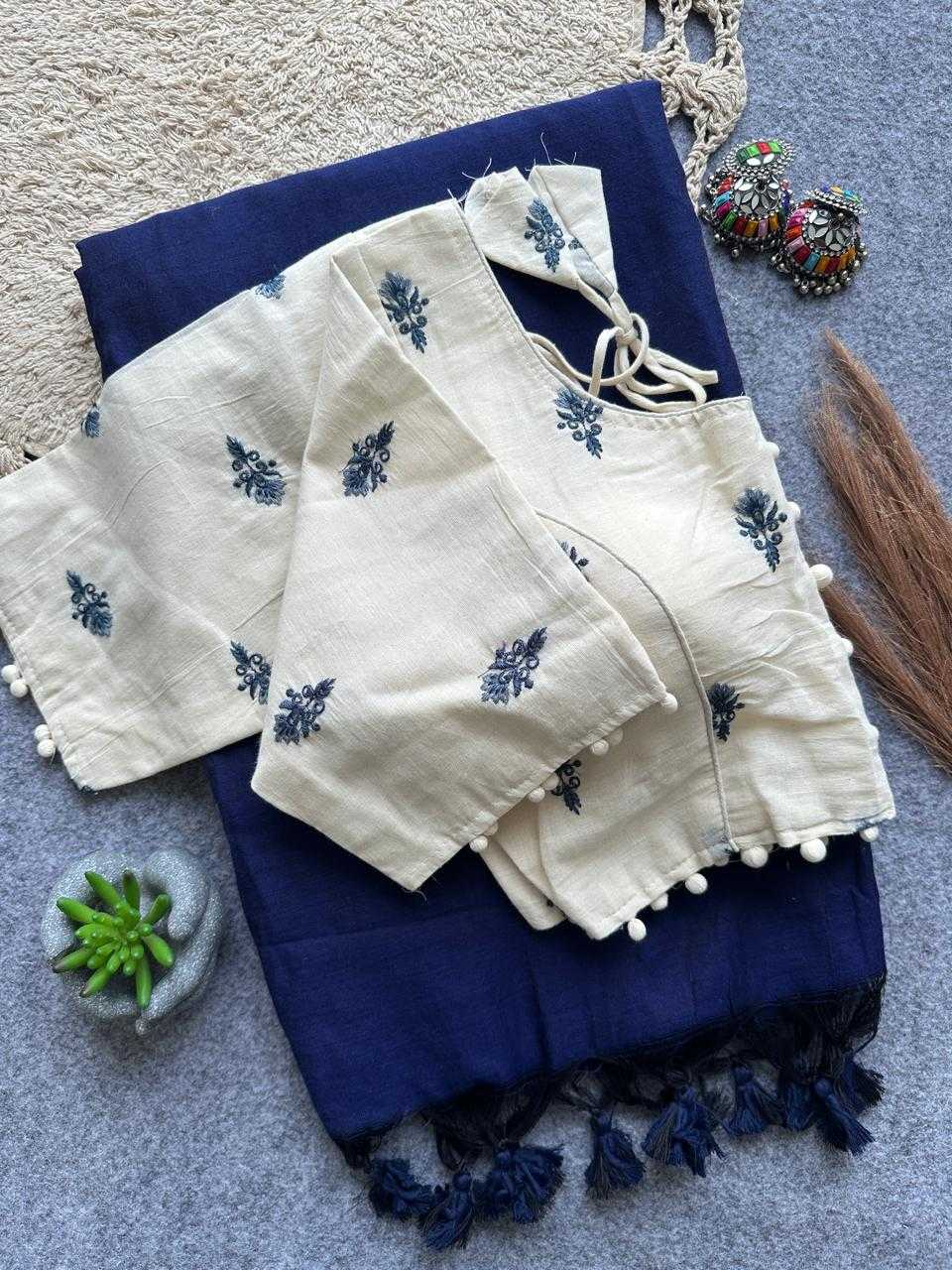 Khadi Cotton Designer Blouse JT-139497