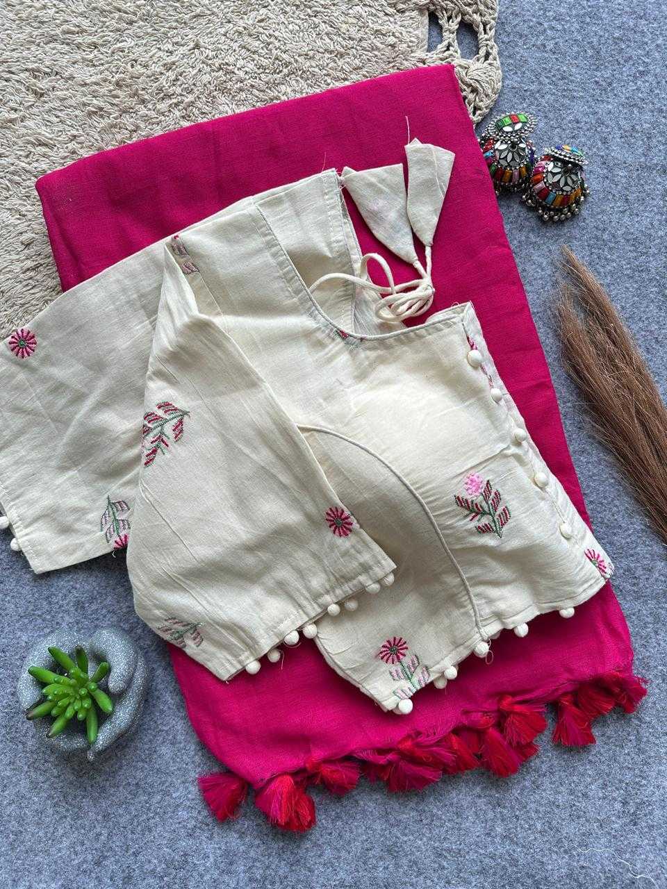 Khadi Cotton Designer Blouse JT-139497