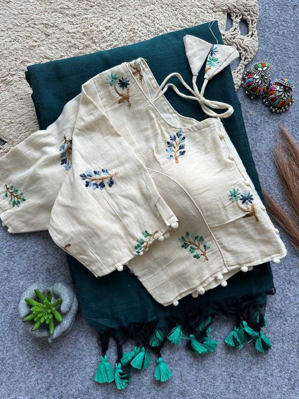 Khadi Cotton Designer Blouse JT-139497