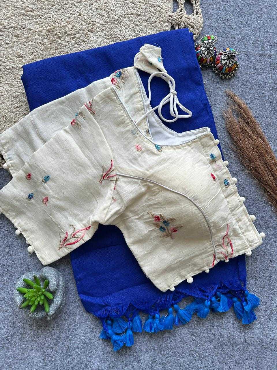 Khadi Cotton Designer Blouse JT-139497