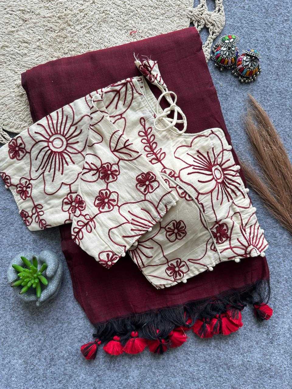 Khadi Cotton Designer Blouse JT-139497