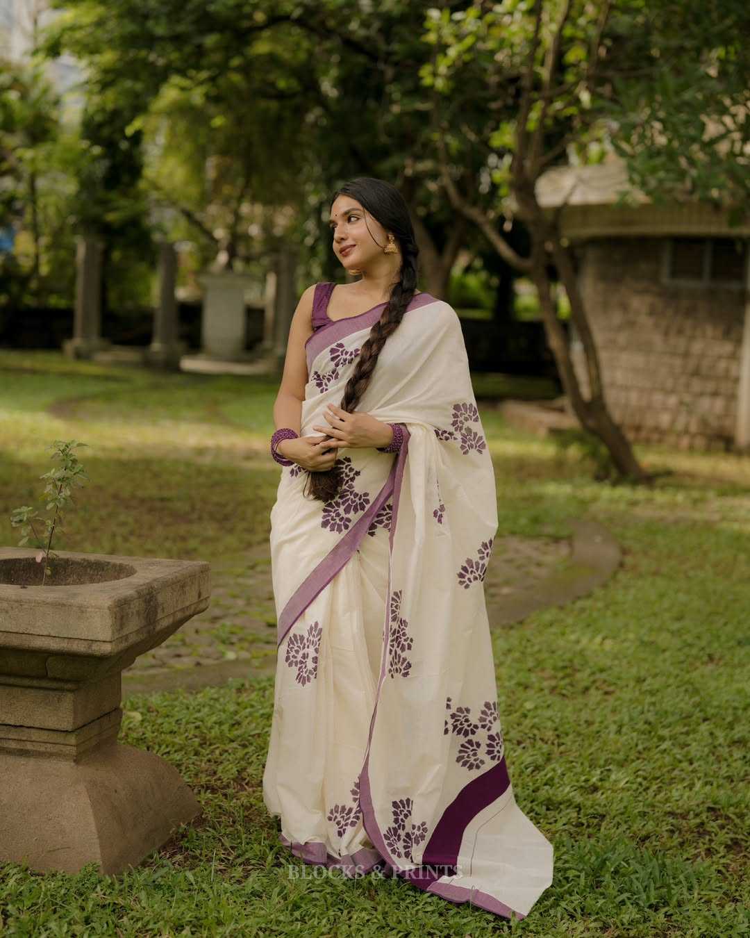 Linen Designer Saree JT-139422