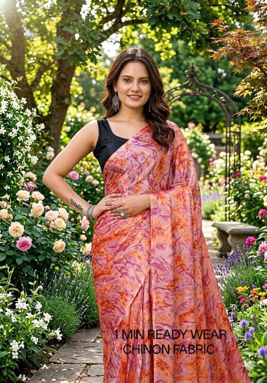 Linen Designer Saree