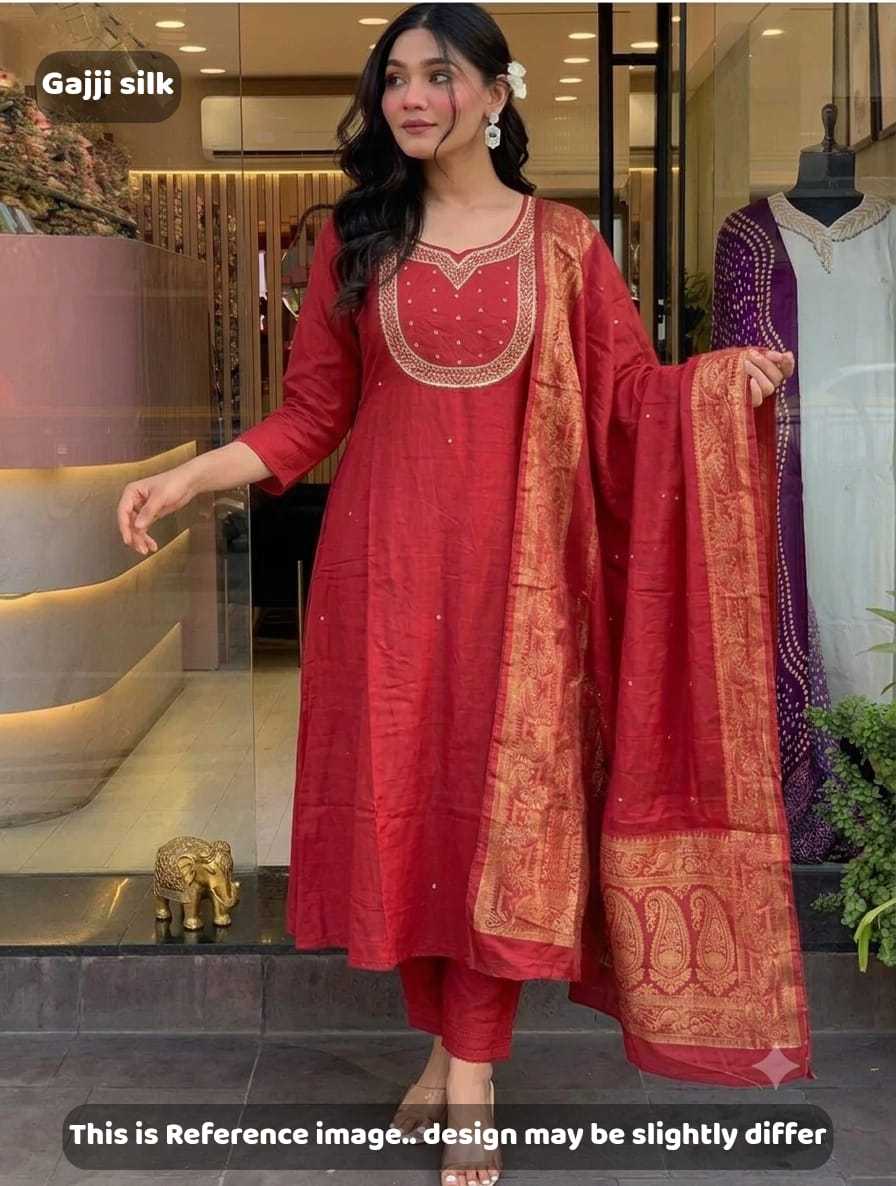 Gajji Silk Designer Kurti