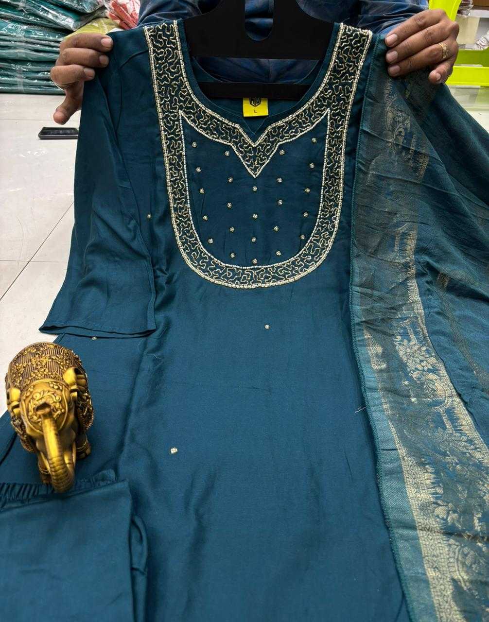 Gajji Silk Designer Kurti