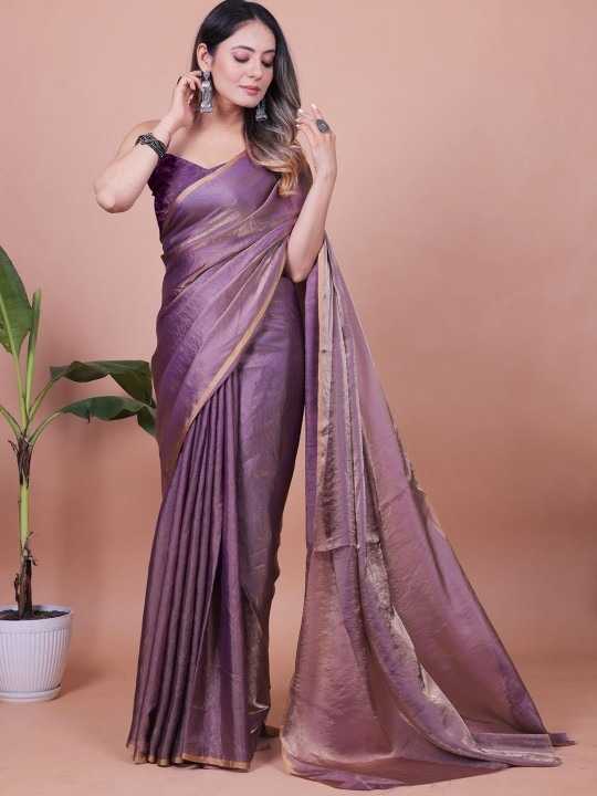 Satin Silk Soft Saree