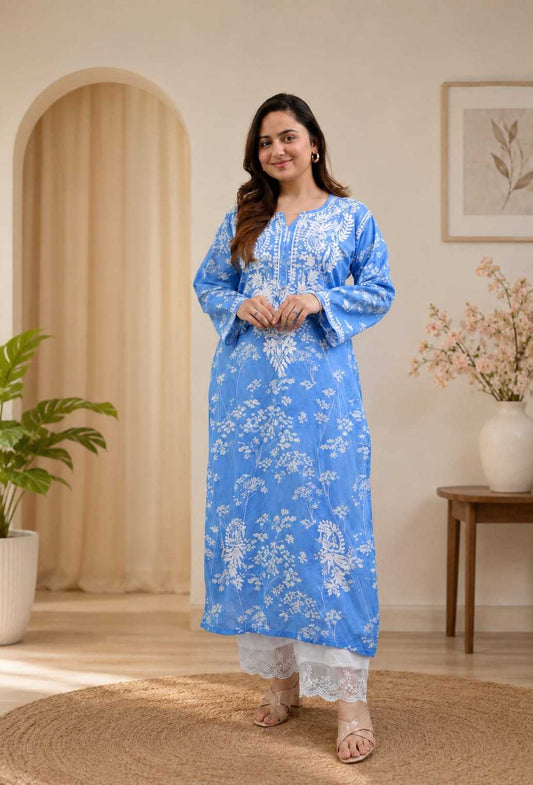 Poly Cotton Casual Kurti