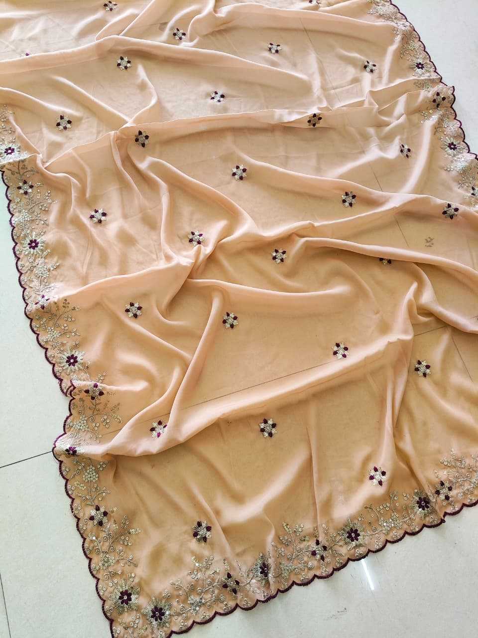 Premium Georgette Designer Saree JT-139408