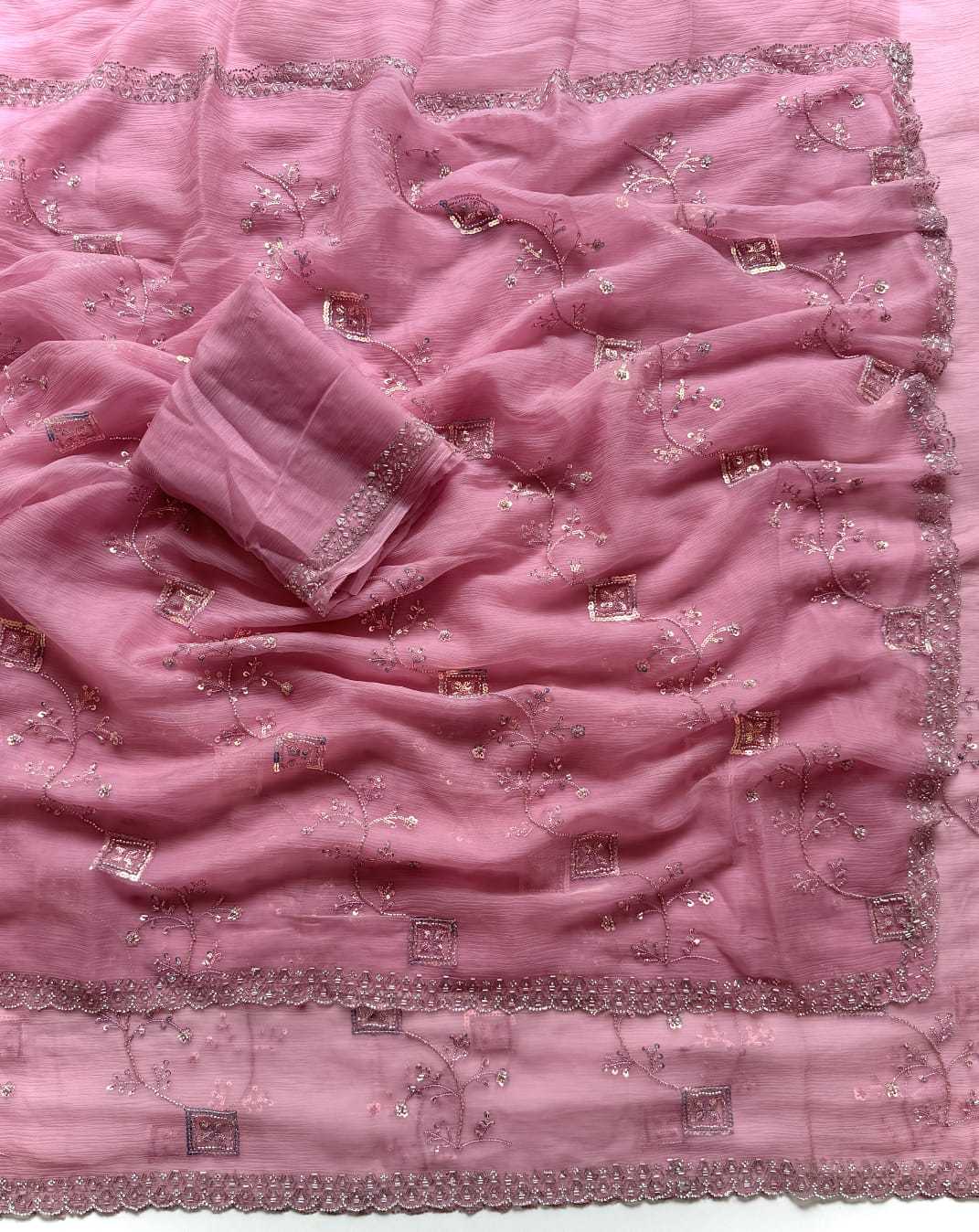 Pure Chiffon Saree