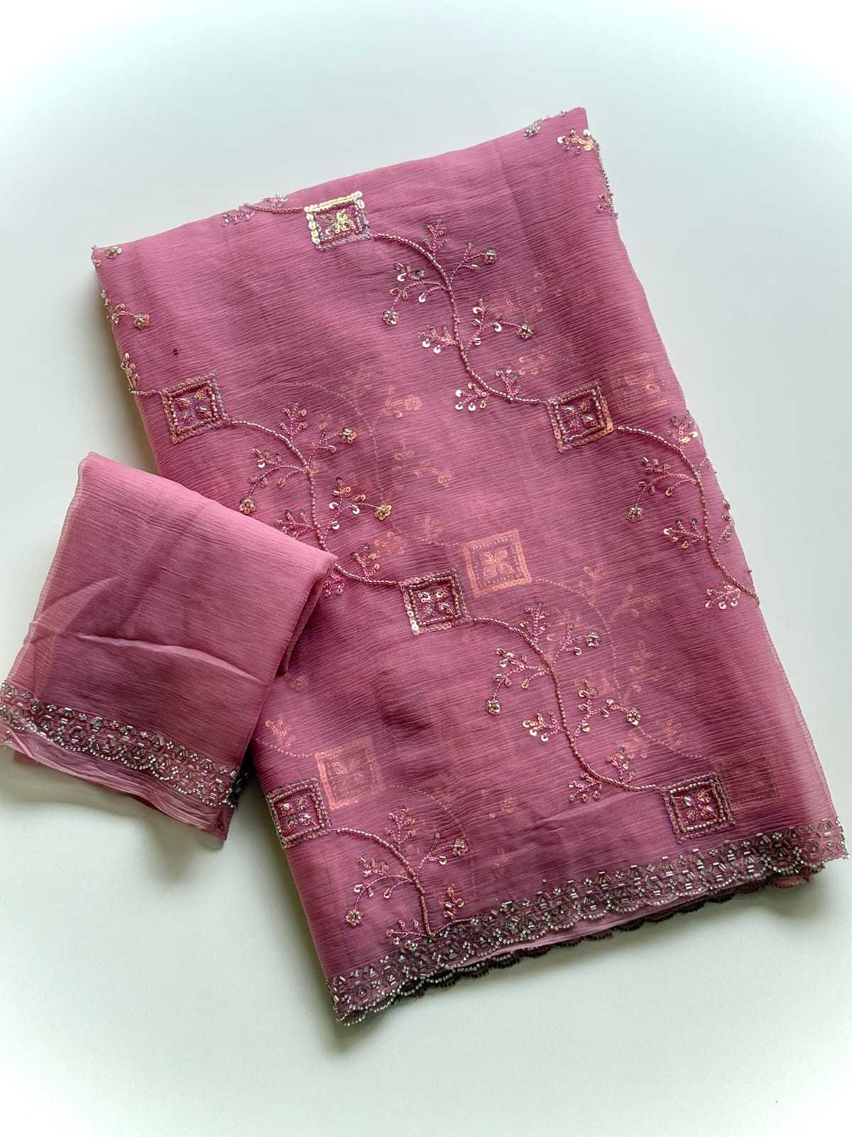 Pure Chiffon Saree