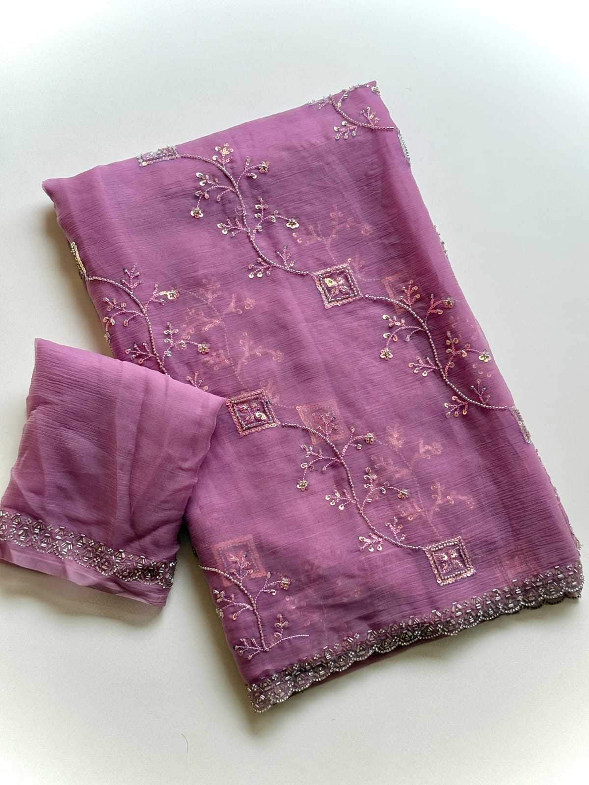 Pure Chiffon Saree