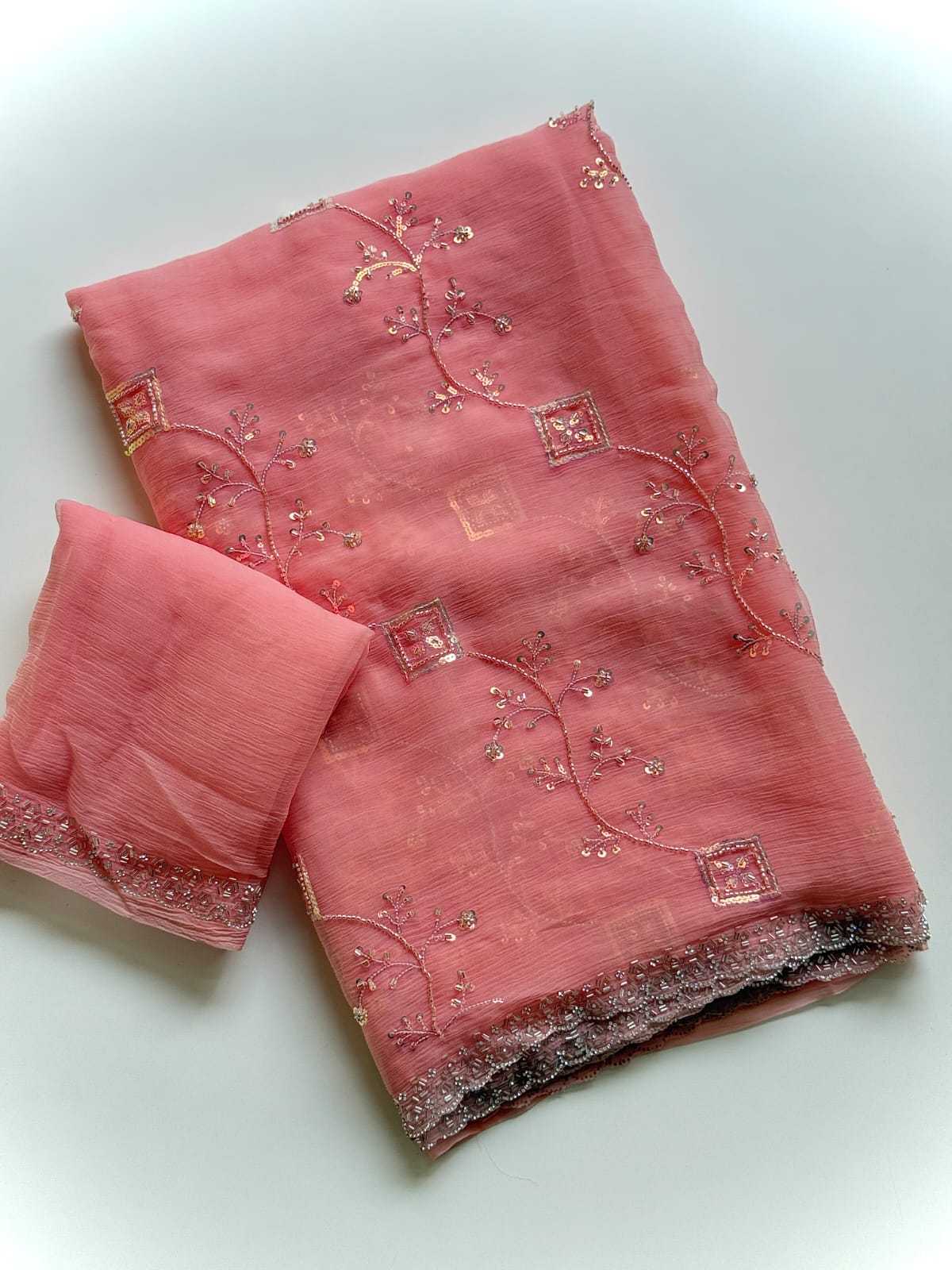 Pure Chiffon Saree