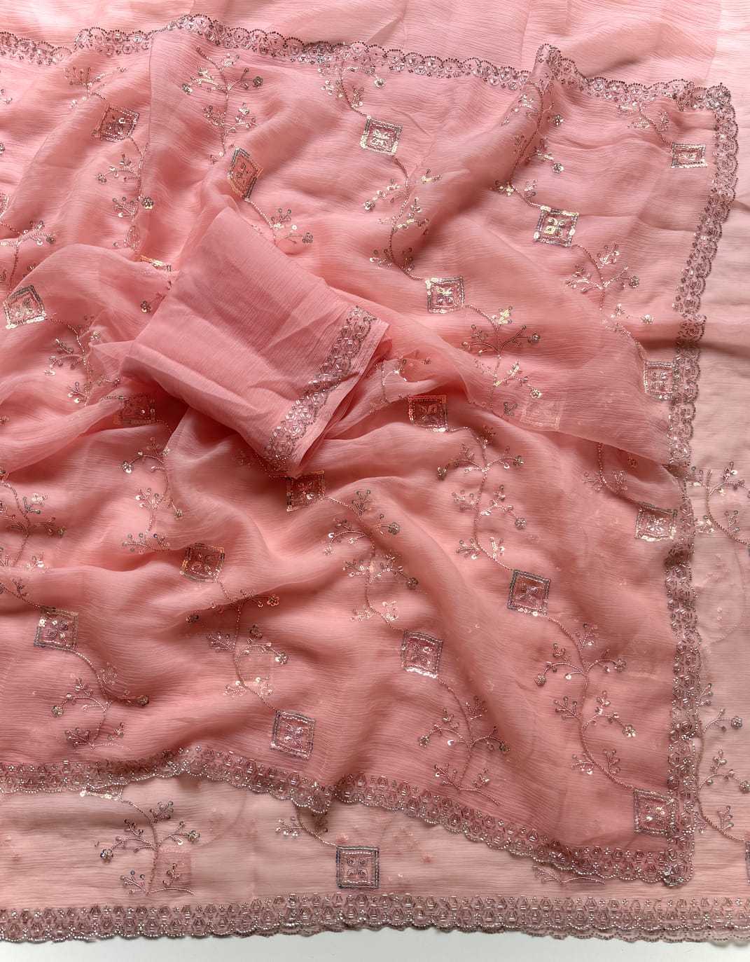 Pure Chiffon Saree