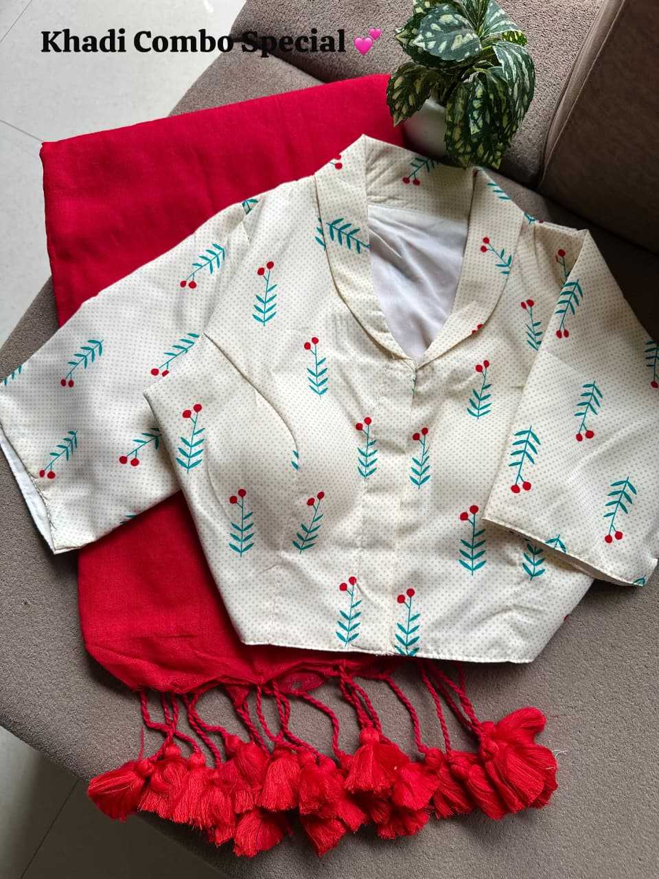 Pure Cotton Designer Blouse