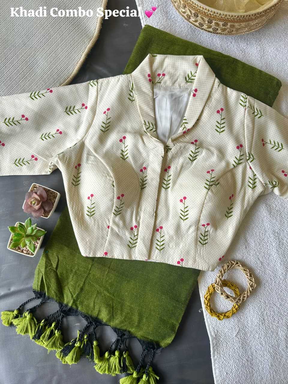 Pure Cotton Designer Blouse