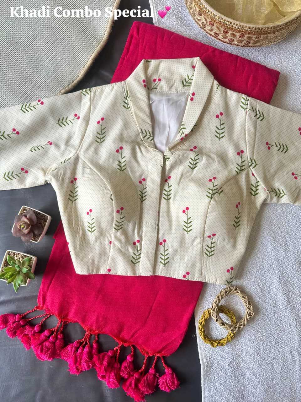 Pure Cotton Designer Blouse