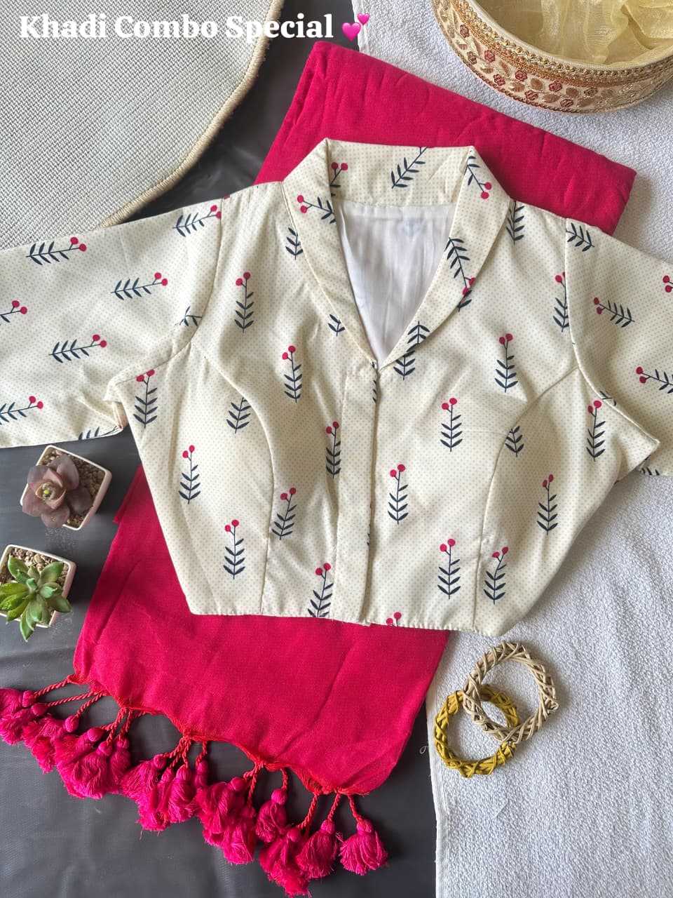 Pure Cotton Designer Blouse